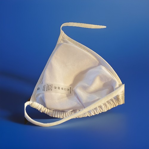 Women's Size Small White Removable Pad Triangle Bikini Top Swimwear Beachwear - Picture 7 of 9