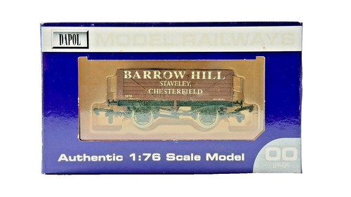 DAPOL SPUR 00 - BARROW HILL STAVELEY CHESTERFIELD WAGON 1870 (LIMITED EDITION) | Condition: Used