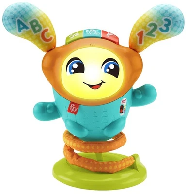 FISHER PRICE Fisher-Price DJ Bouncing' Beats interaktives pädagogisches Musikspielzeug mit Lichtern