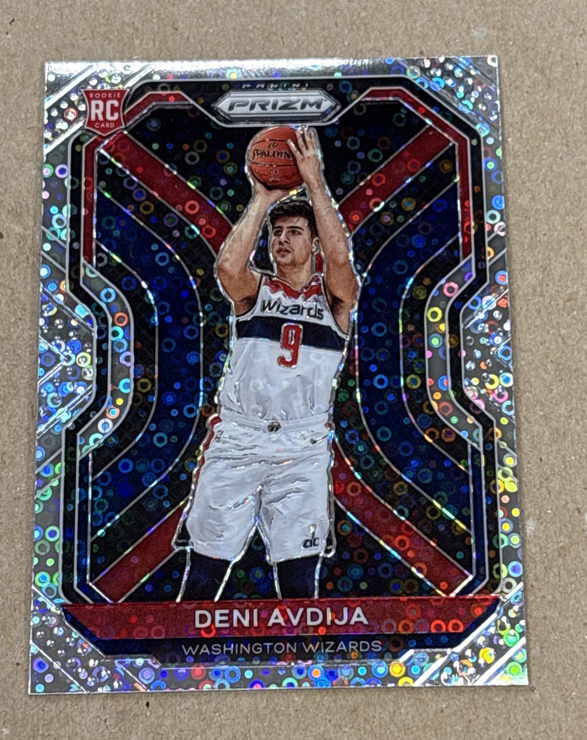 DENI AVDIJA 2020-21 Panini Prizm Fast Break Disco Rookie RC #290 BLAZERS 🪩