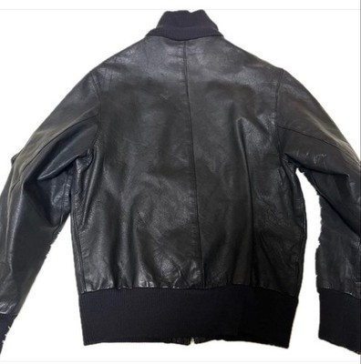 ジャケット・アウター German military/leather flight jacket Rare German Army 90s Black Leather Flight Jacket | eBay