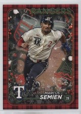 2024 Topps Holiday Plaid Marcus Semien #H116 0w7