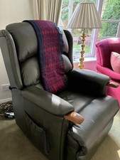 HSL Aysgarth Leather Riser Recliner Chair with Dual Motor Rise Armchair