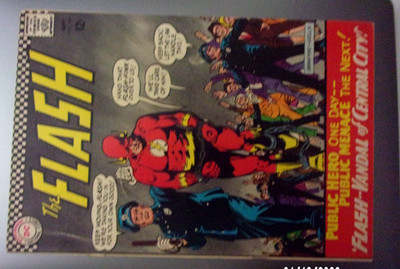 FLASH #164 1966 GLOSSY VG/FN 2 STORIES PIED PIPER, KID FLASH BACK UP