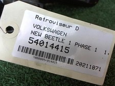 Retroviseur droit VOLKSWAGEN NEW BEETLE 1 PHASE 1 1C1857508EGRU