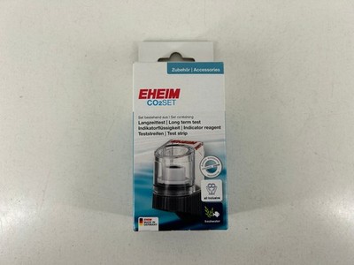 Eheim Co2 Set Langzeittest  Set mit Flüssigkeit 3 Teststreifen und Saugnapf