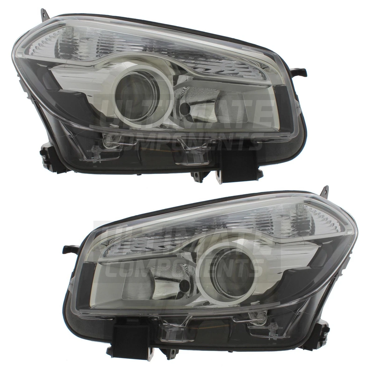 Cubierta Protectora Para Faro Delantero De Nissan Qashqai (2009-2015) - Lente Transparente, Resistente A Rayaduras, Fácil Instalación
