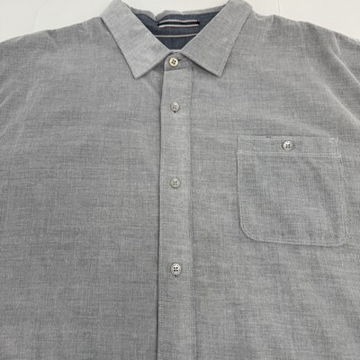 NWT Tommy Bahama Coastline Cord Shirt Men s 3XLT Zinc Gray BT325326 $138