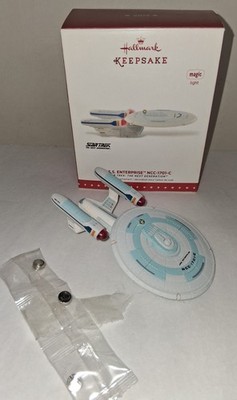 Hallmark Star Trek The Next Generation U.S.S. Enterprise NCC-1701-C Orn. - 2015