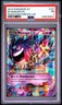 2014 POKEMON XY PHANTOM FORCES ULTRA RARE #121 M GENGAR EX PSA 1