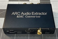 192KHz HDMI ARC Audio Extractor & DAC Converter - Digital to Analog Adapter