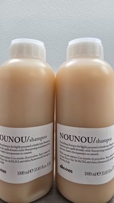 2 x Davines Nounou Shampoo  1000ml 33.81 fl.oz ! TWO ! NEW  ! FAST SHIP !!!!