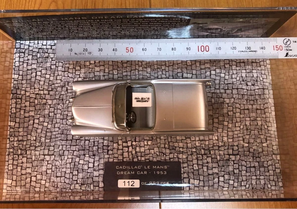 Minichamps 1/43 Cadillac Le Mans 1953 Diecast Model Car Classic Vintage Rare - Image 3 of 4