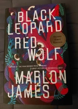 Black Leopard Red Wolf, Marlon James, SIGNED, 1st Edition/1st Printing, 2019, HC