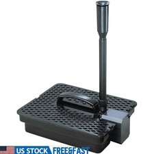 Pond Kit 190 GPH Pump Deluxe Filter System Bell Fountain Head Water Gardening US