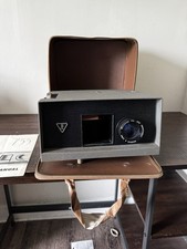 Vintage Balomatic 755 Slide Projector  Case  Manual