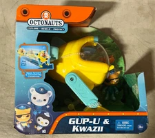 BRAND NEW Fisher-Price Octonauts Gup U Pull Back & Go Vehicle + Kwazii figure