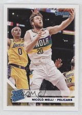 2019-20 Panini Chronicles Donruss Rated Blue /99 Nicolo Melli #197 Rookie RC