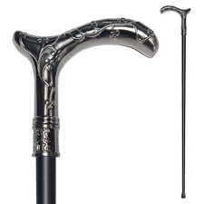 Walking Cane for Men  Women - Heavy Duty 500 lbs Capacity, Gothic