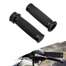 Motorcycle 25mm Handlebar 1" Hand Grips Non-Slip Aluminum Fit for Harley Touring
