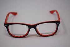 Ray-Ban Junior RJ 9052S Wayfarer Sunglasses Frame Only Navy  Orange 47-15-125