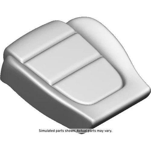 2014-2018 Chevrolet Corvette Jet Black Driver Seat Cushion Outer Finish Cover 23440274 | OEM