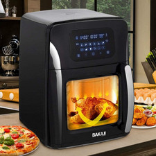 Bakaji 02832412 Friggitrice ad Aria Calda 1800W - Nera | Acquisti Online su  eBay