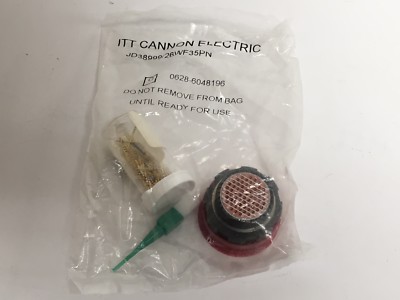 NEW D38999/26WF35PN Mil-Spec Connector w/ Pins M39029/58-360