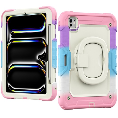 For iPad Air 1 2 9.7 5/6th 10th/9th/8th/7th Gen Pro Air 11 Heavy Duty Stand Case - Picture 9 of 220