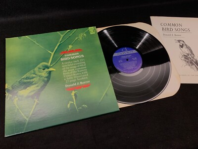 Common Bird Songs by Donald J. Borror 1967 Dover 21829-5 w/ 27 