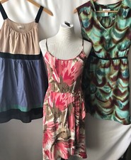 Ann Taylor Loft Lot 3 Summer Dresses Size Petite XSMALL 0,2