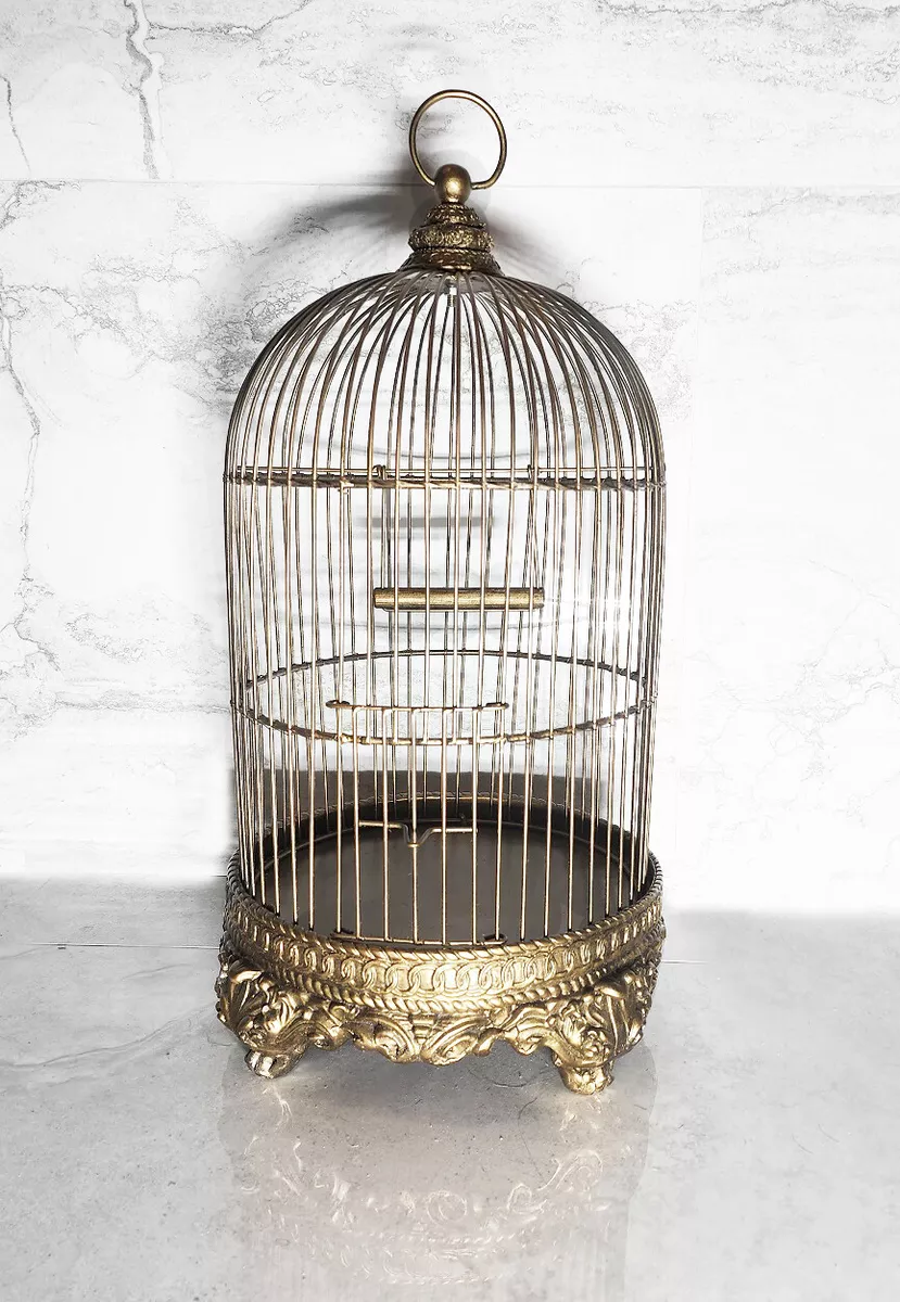 Hanging Bird Cage - Decorative Bird Cage - Antique Bird Cage