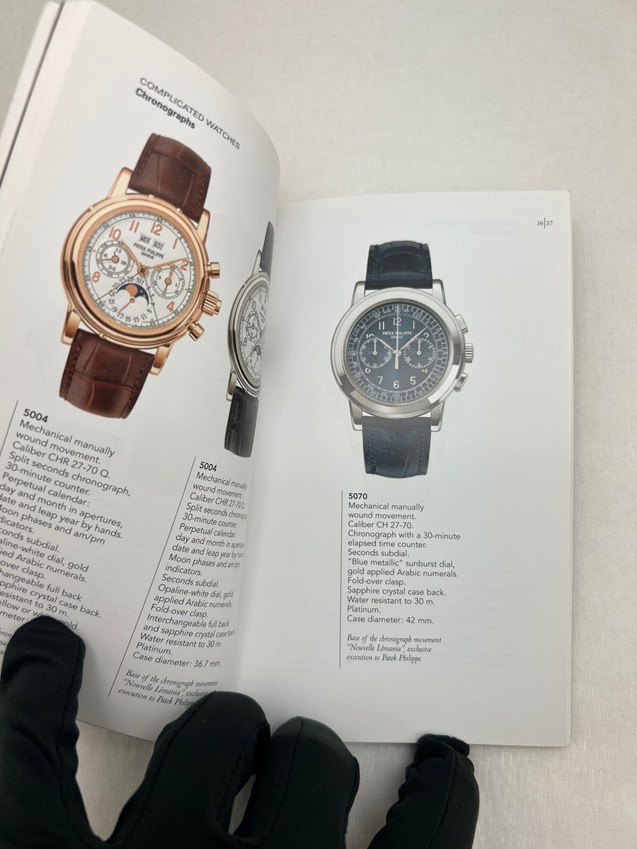 Patek Philippe Collection Highlights 2008-2009 Catalog Book | eBay