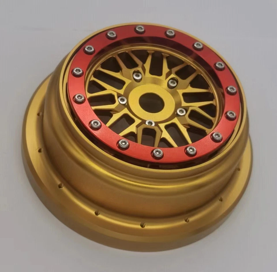 E-VIRATRUE Aluminum Bead Lock Wheel For Losi Super BAJA REY 1/6  (1pcs) - Image 4 of 4