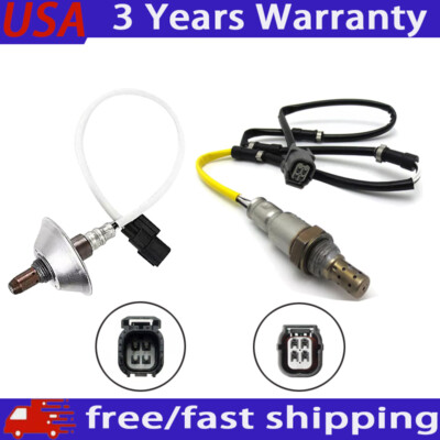 2pcs Up+Down Oxygen Sensor For 2011-2016 Honda CR-Z 1.5L 2012-2014 Insight 1.3L