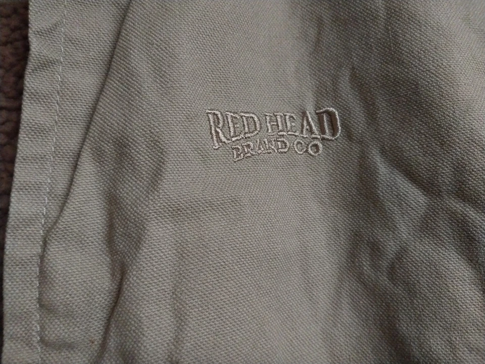 Red Head Brand Co. Mens Khaki Duck Hunting Vest Sz Large - Image 3 of 4