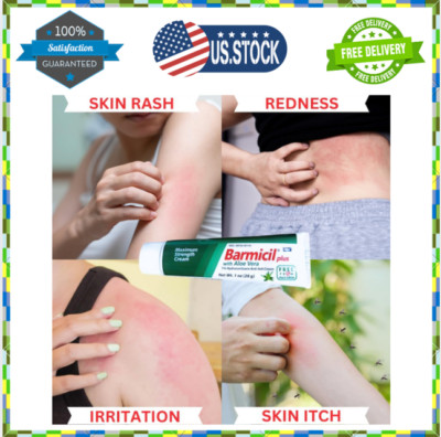 Plus Cream Skin Allergies Aloe Vera with 1% Hydrocortisone Maximum Strength 1 oz