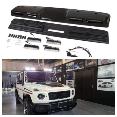 Kohlefaser für Mercedes Benz G KLASSE W464 G63 G550 2018+ Dachlichtleiste LED