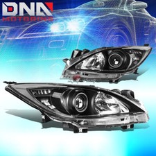 For 10-13 Mazda 3 Black Housing Clear Side Projector Headlight Oe Replacement For 10-13 Mazda 3 Black Housing Clear Side Projector Headlight Oe Replacement