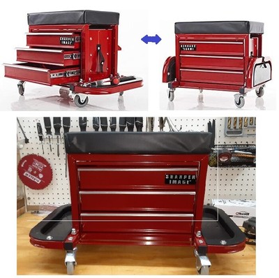 rolling tool stool