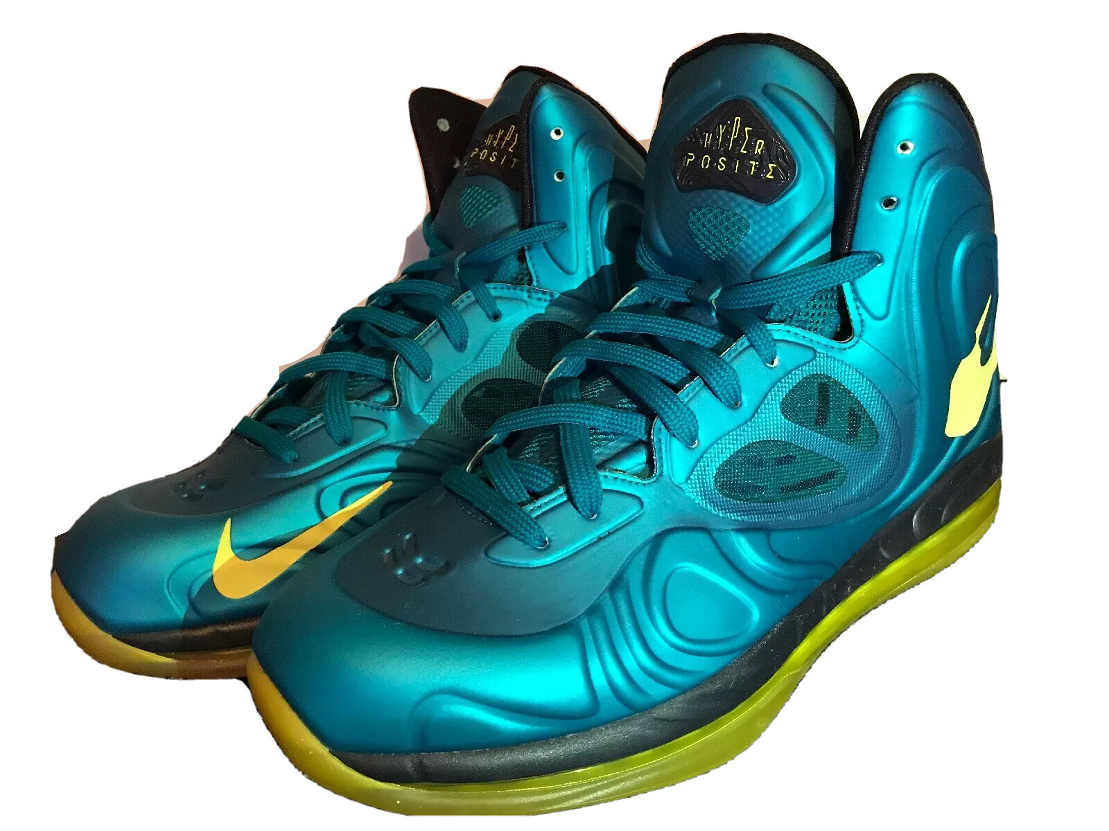 🔥Nike Air Max Hyperposite 524862303 Tropical Teal Basketball Shoes