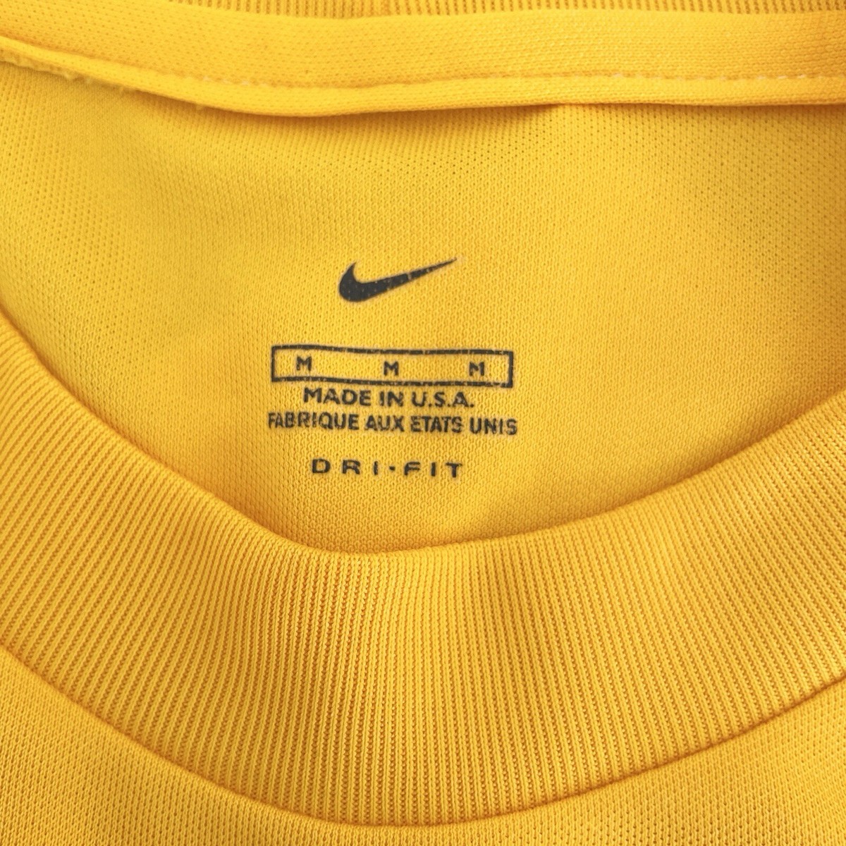 Nike Dri-Fit Lleyton Hewitt Tennis T-shirt Yellow Short
