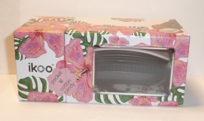 Ikoo brush  paradise collection Pocket black cotton candy
