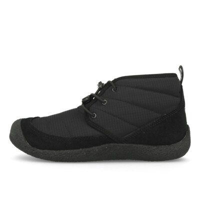 Keen Howser II Chukka Damen Black Black Schuhe Stiefel Stiefeletten Boot Schwarz