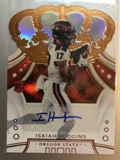 2020 Chronicles Draft Picks Crown Royale Draft Picks Signatures #69 Isaiah Hodgi