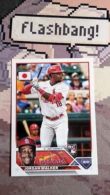 Jordan Walker 2023 Topps MLB Baseball Japan Edition #188 RC | eBay