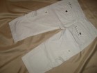 Rock Revival  Jeans 26 Crop Women's White Rhinestones studs Cargo Pants 26~~NEW! — photo 3