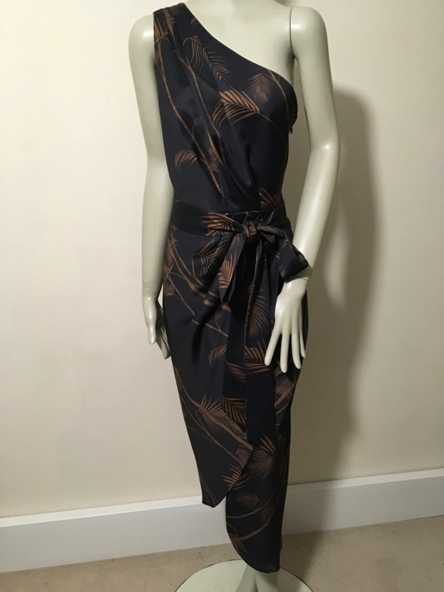 terra bardot midi dress in cityscape green Noa Midi Dress main image 0