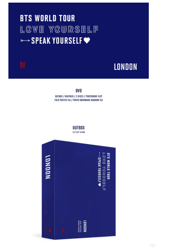 楽天】直営 BTS loveyourself LONDON ランダム【グク】DVD 日本語