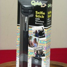 Selfie Stick By Quick Wireless Remote Bluetooth New In Box